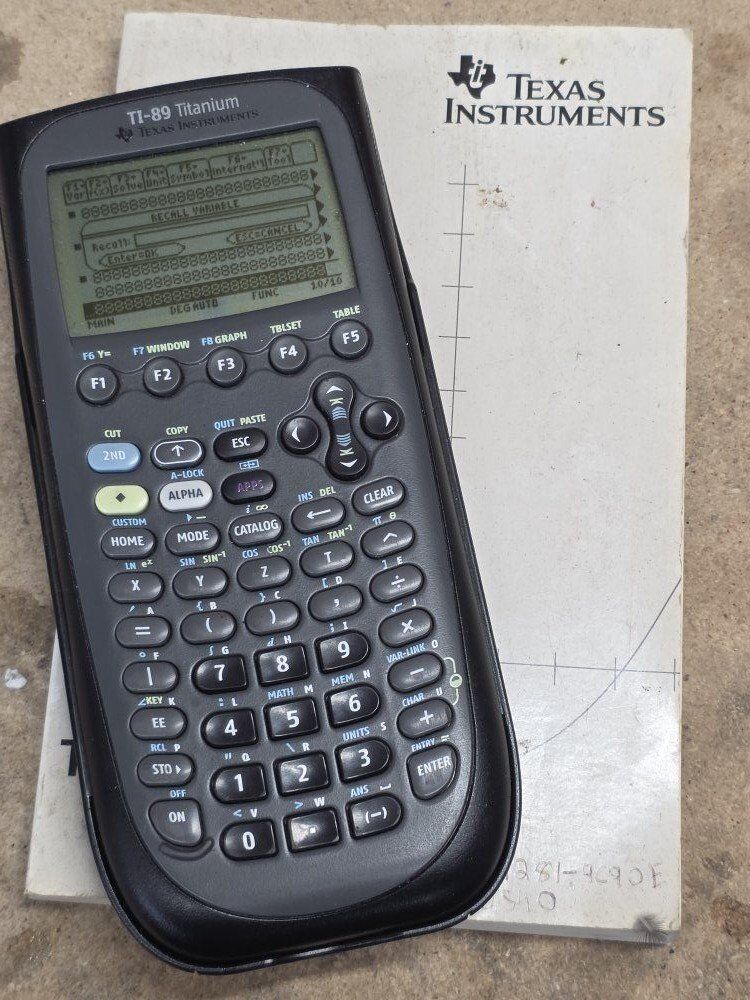 Ti-89 Titanium Calculator