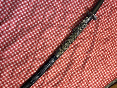 Decorative stainless steel katana sword