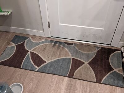 Thick Runner Rug, Cool Design