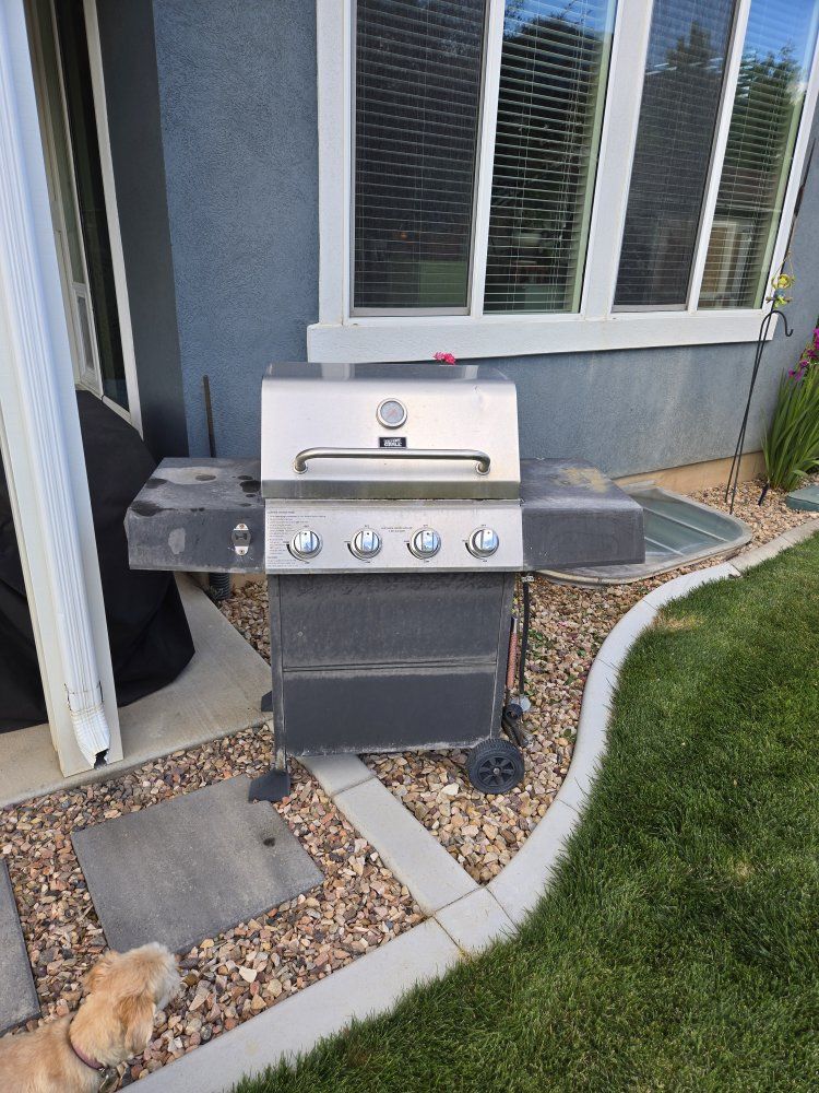 FREE! Weber Genesis Silver C Gas Grill - 3 Burner, Side Tables, Stainless Steel Lid
