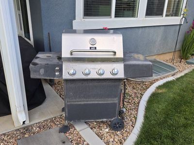 FREE! Weber Genesis Silver C Gas Grill - 3 Burner, Side Tables, Stainless Steel Lid