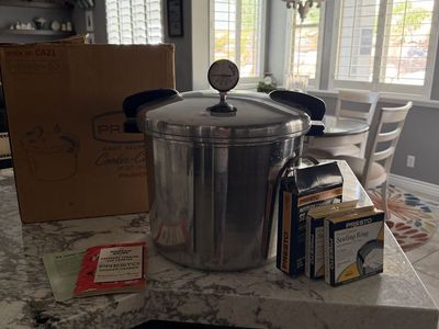 Presto Cast Aluminum Pressure Cooker for canning