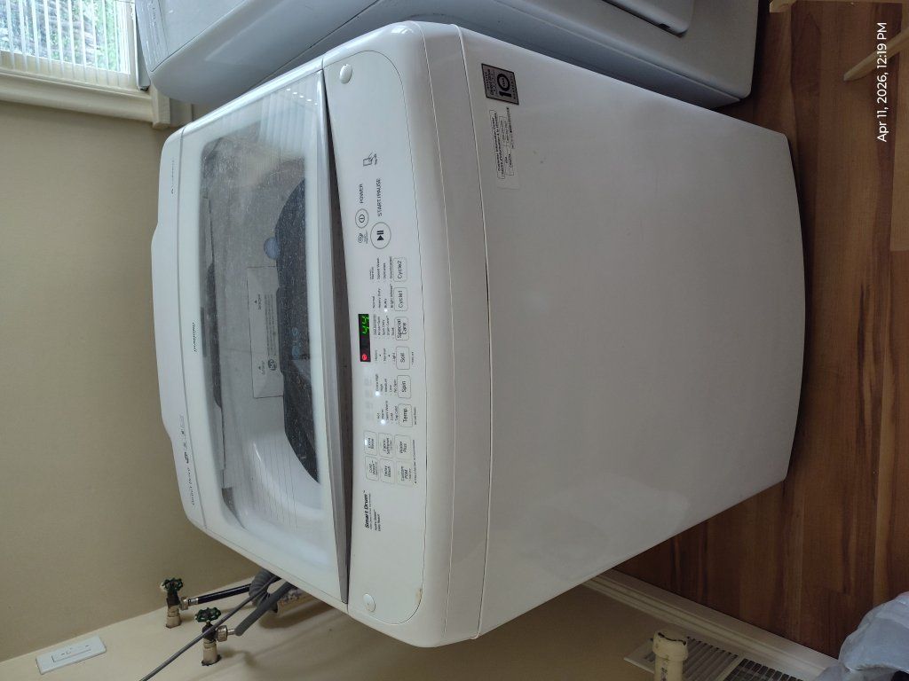 LG Top Load Washing Machine & LG Front Load Dryer