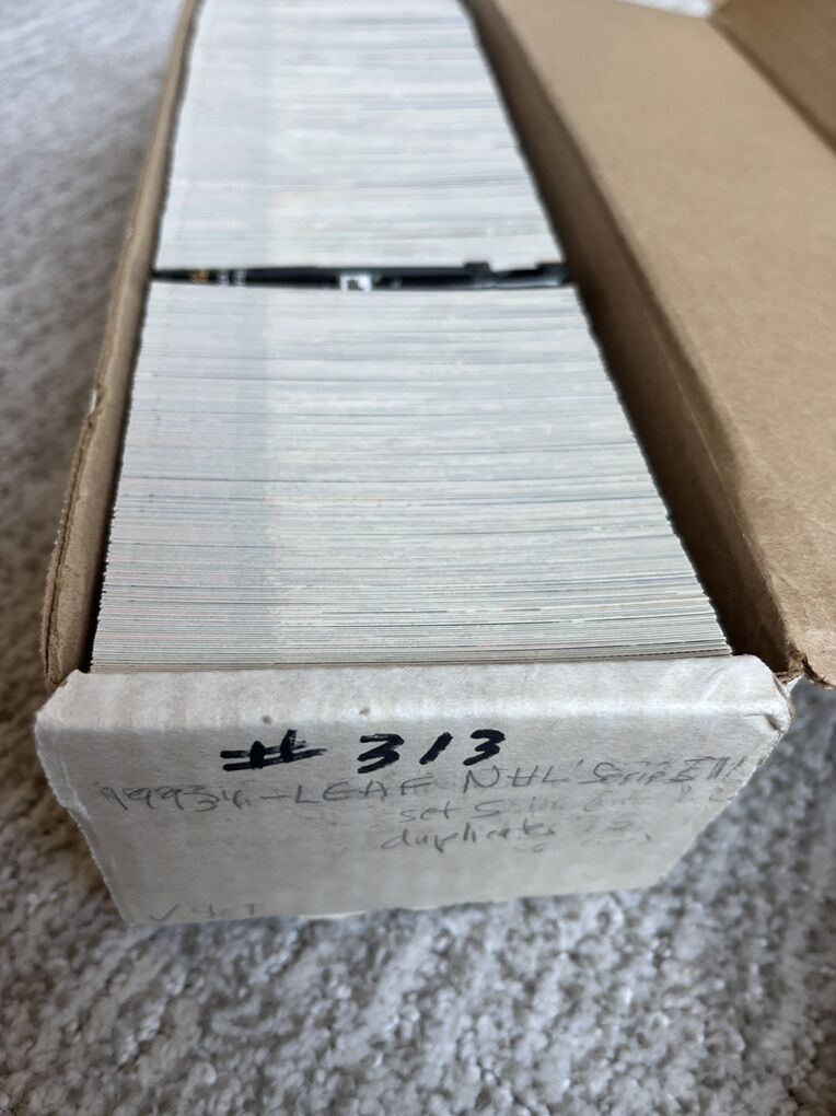 1993 Leaf Nhl Hockey Set 220 Gretzky Card