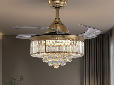 Elegant Chandelier Fan