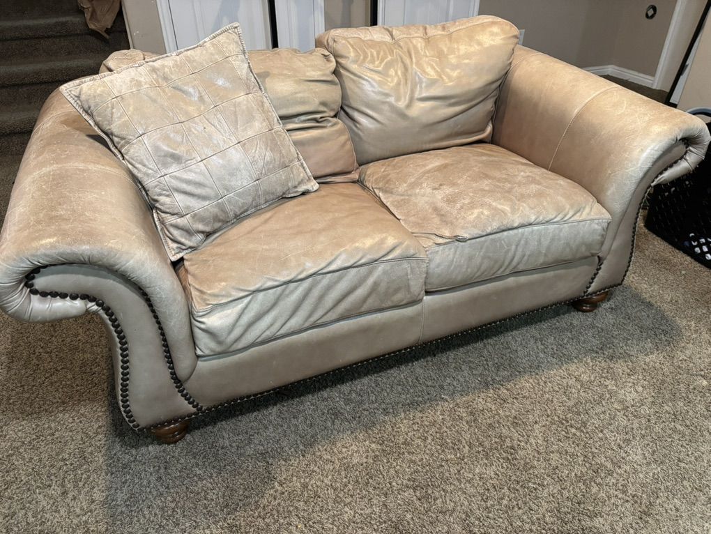 Leather Couch Set