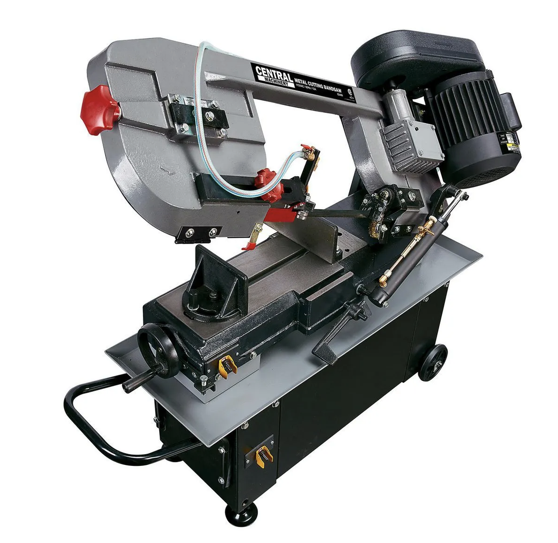 CENTRAL MACHINERY 1 HP, 7 in. x 12 in. Hydraulic-Feed Metal-Cutting Band Saw Brand New