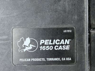 Pelican 1650 Protector Case Hard Transport Heavy Duty