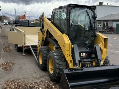 CAT 250 Wheel Skid Steer Rental – Powerful Jobsite Machine