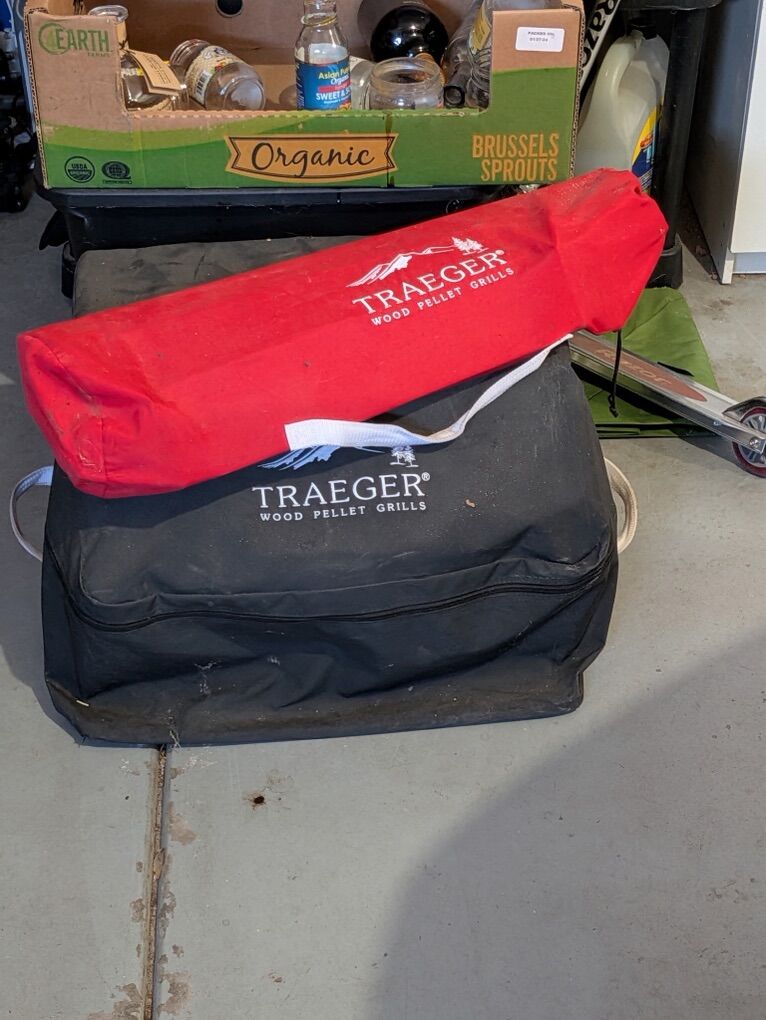 Portable Traeger With Stand
