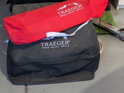 Portable Traeger With Stand