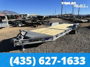7x22 Diamond C HDT 207 Tilt Trailer - 15.5K GVWR - 14 Ply Tires