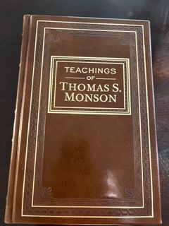 Teachings of Thomas S. Monson (Brown, New), $30 OBO