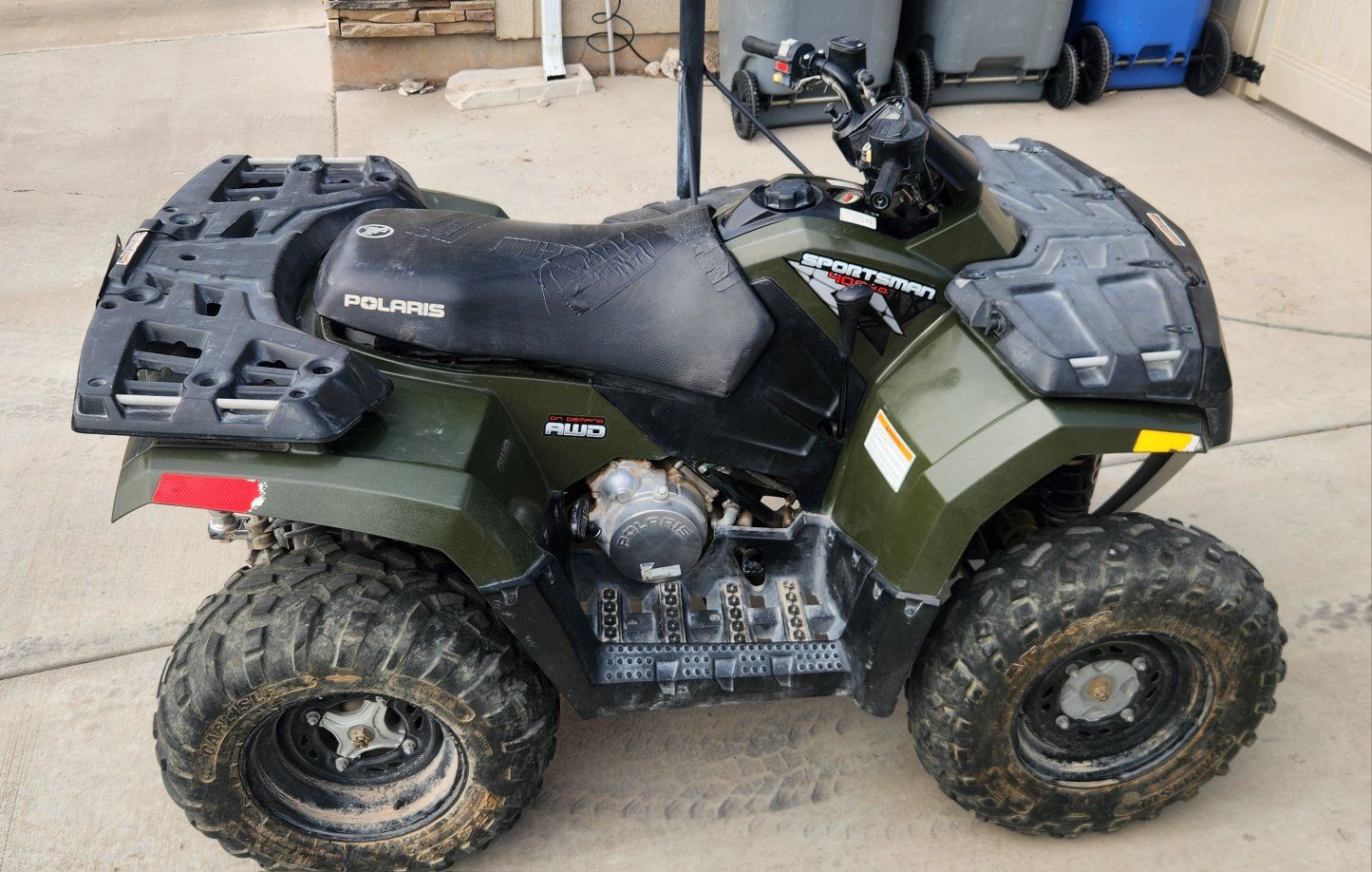 2008 Polaris Sportsman Green 400 AWD Quad