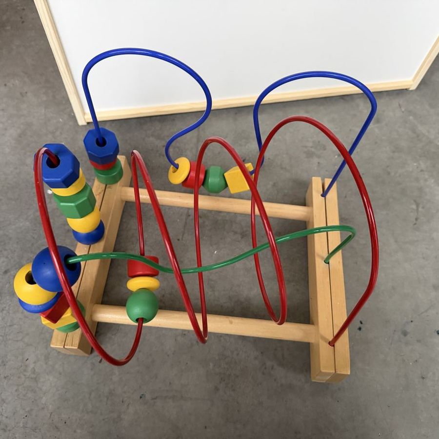 The IKEA MULA Bead roller coaster
