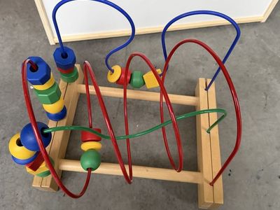 The IKEA MULA Bead roller coaster