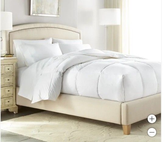 Downlite Hotel & Resort European Down Comforter, Light Warmth, King 1533444 #89734