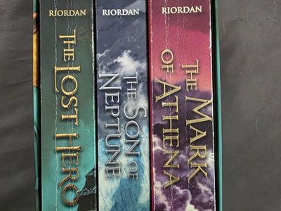 Rick Riordan The Heroes of Olympus Books 1-3 Box Set - Percy Jackson Series