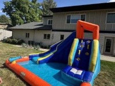 Inflatable WaterSlide Splash Pool