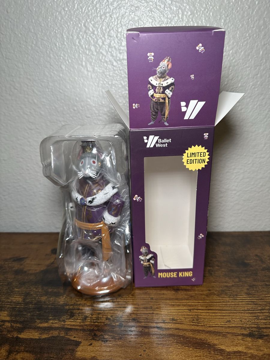 Ballet West The Nutcracker Mouse King Limited Edition Figurine Statue (New, Sealed)