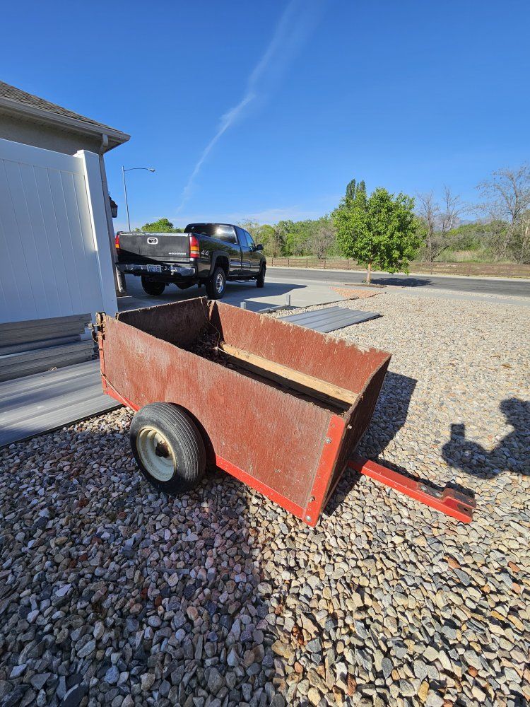 Cart for Riding Lawn Mower FREE