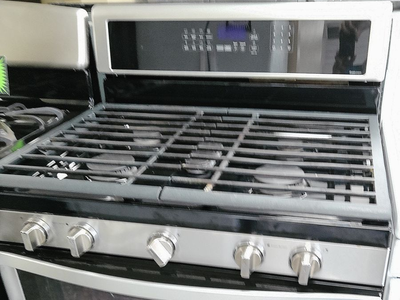 Clean Stainless GAS Stove~90 Day Guarantee~5th Burner