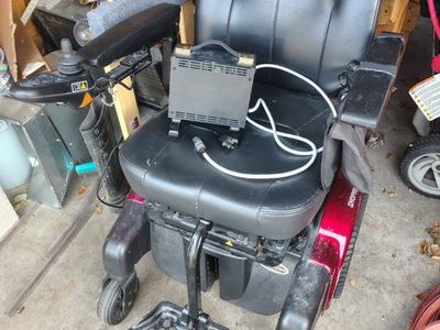 Shoprider 6Runner 14 Heavy Duty Power Wheelchair - Red, Good Condition