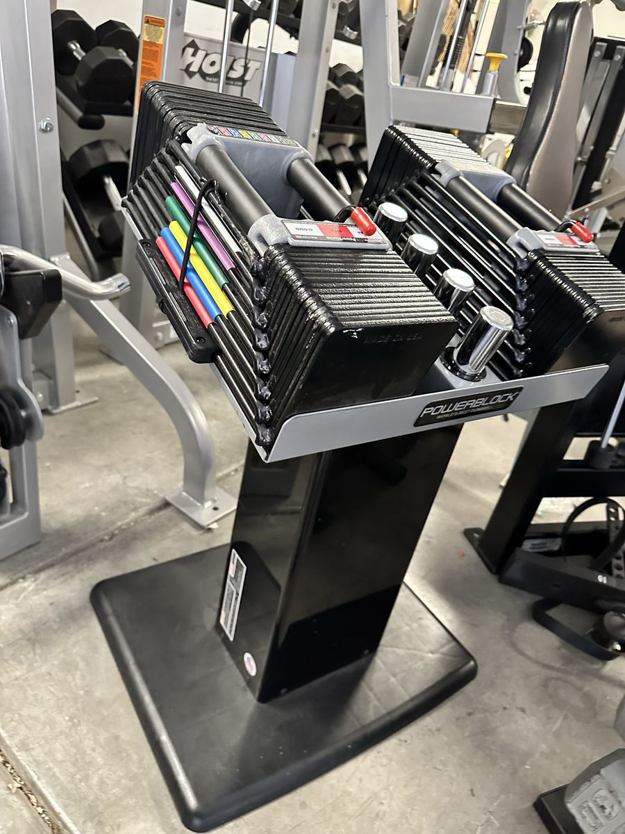 Powerblock Elite USA 90 Dumbbells & Stand