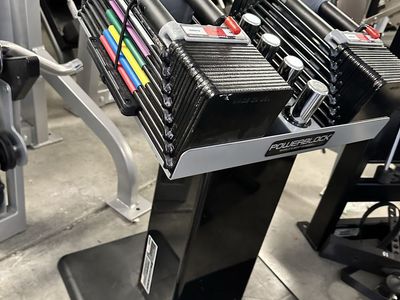 Powerblock Elite USA 90 Dumbbells & Stand