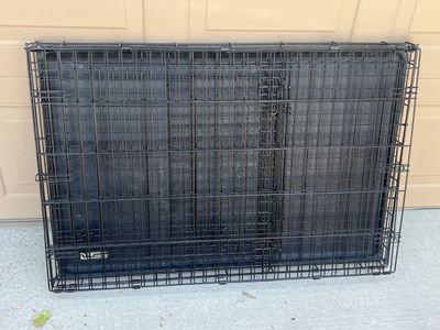 Large dog kennel