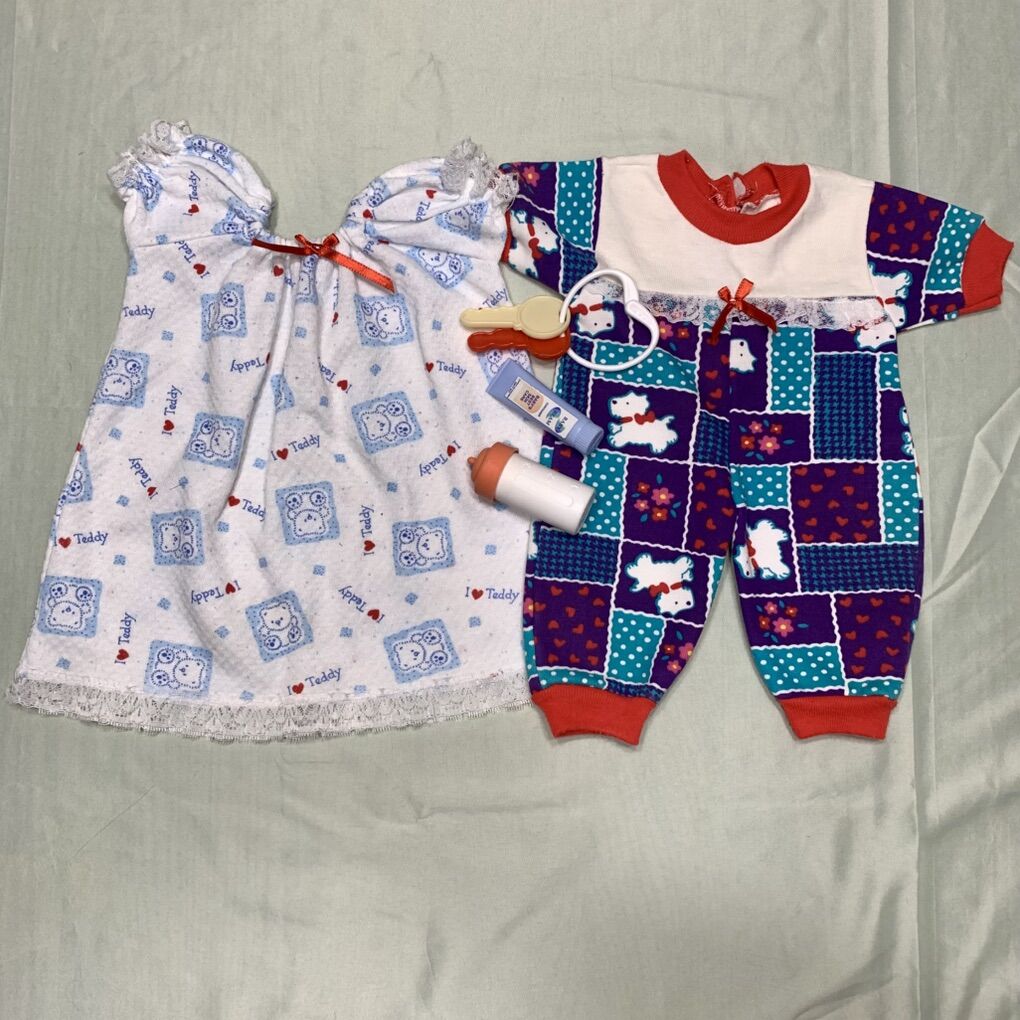 Vintage Y2K Baby Doll Set