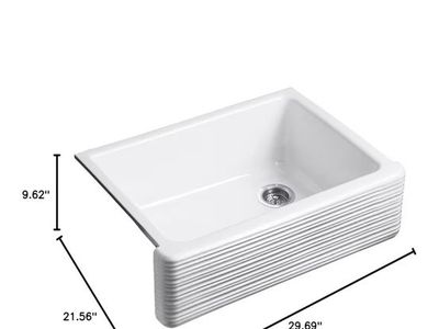 Kohler Whitehaven Hayridge ApronFront Kitchen Sink