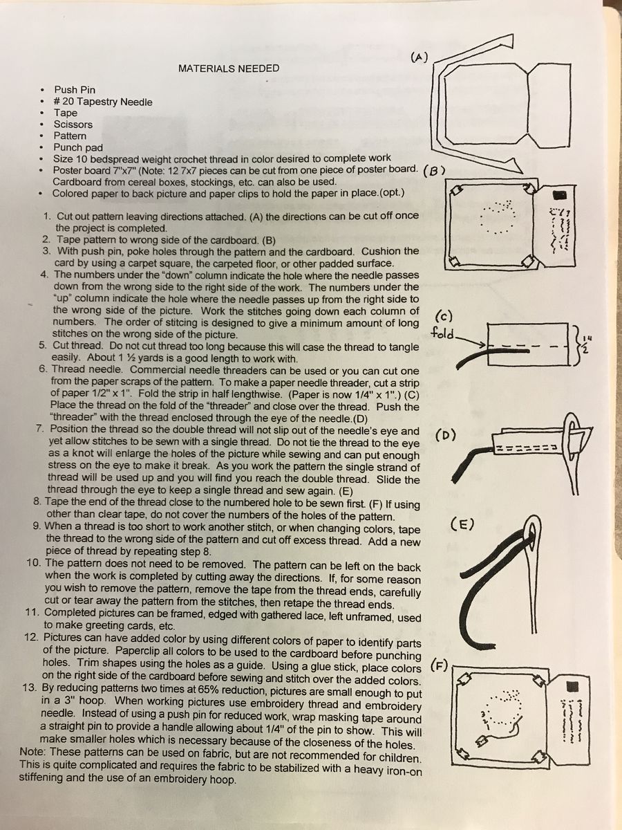 Nail and Thread Art Patterns 41 Patterns