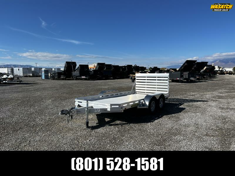 Aluma 7814TA 6.5x14 Aluminum Utility Trailer