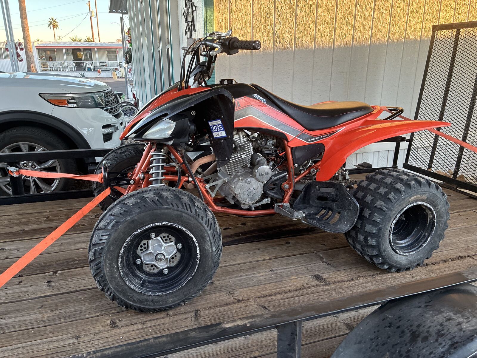 2008 Yamaha raptor 250 se