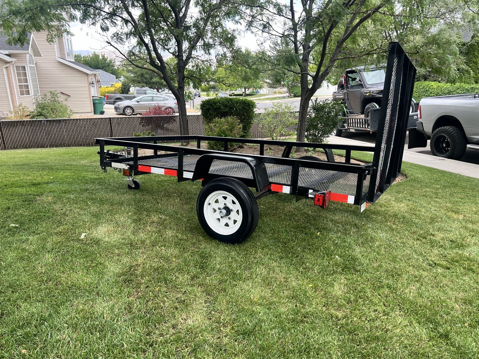 5x8 Carry-On Utility Trailer W/Rear gate