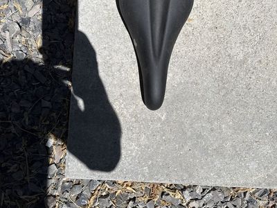 Black Bicycle Saddle, Used Bike Seat