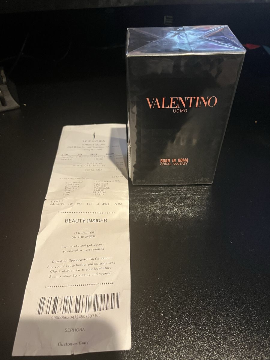 Valentino Uomo Born in Roma Coral Fantasy Eau de Toilette 100ml New