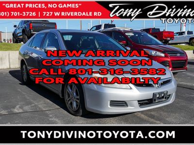 2006 HONDA ACCORD EX w/Leather