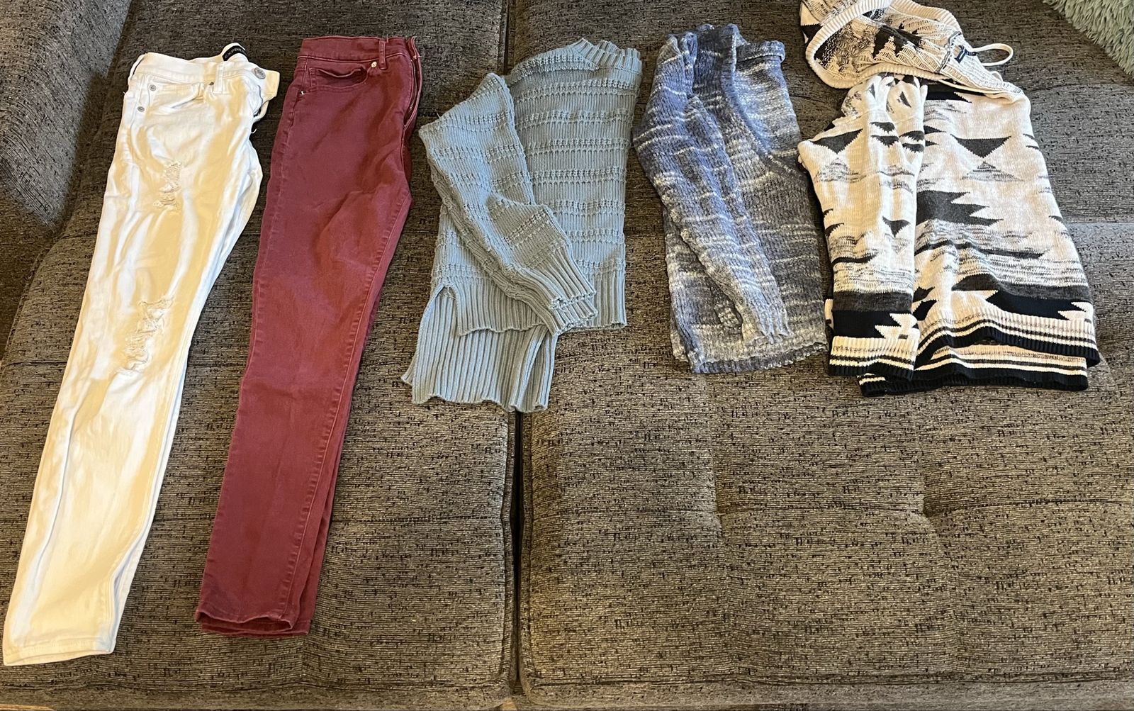 Sweaters / Jeans / Shirts