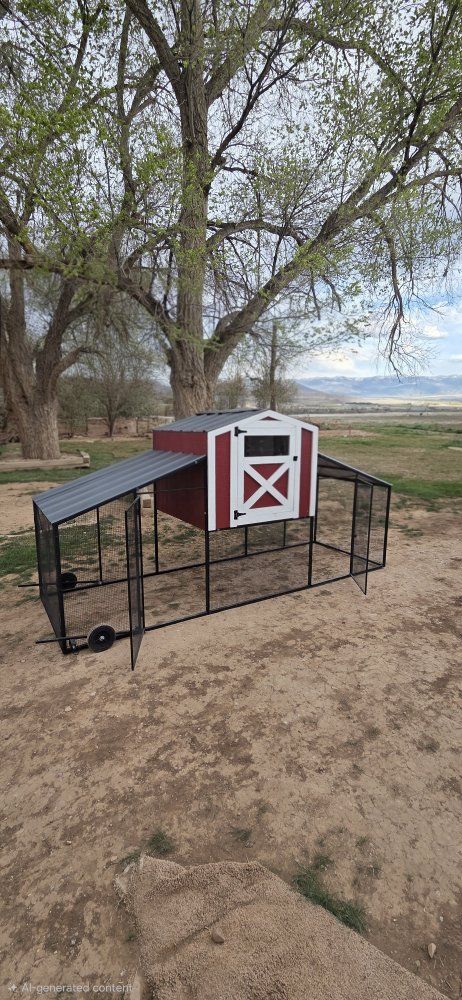 Heavy-Duty Chicken Coop