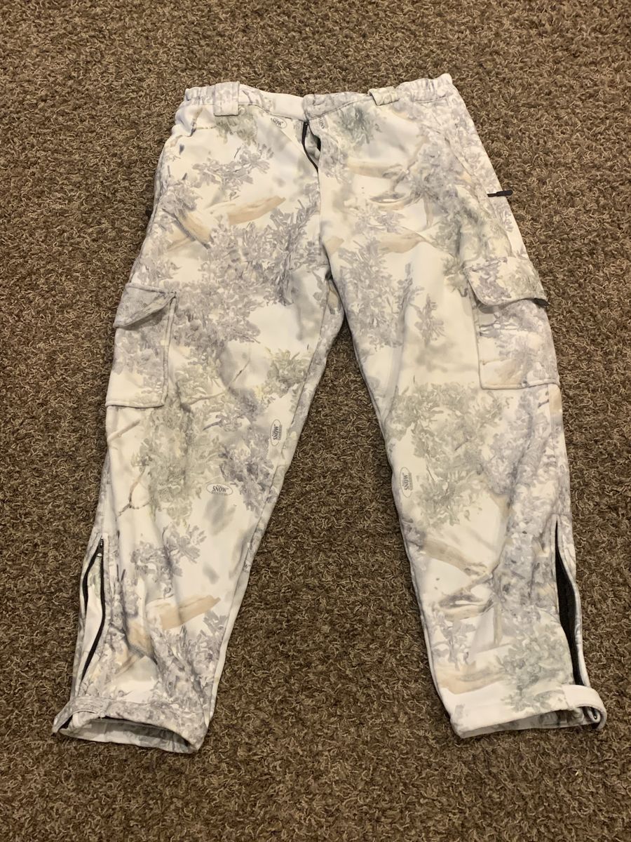 Guide’s Choice Snow Camo Fleece Cargo Pants size Xl