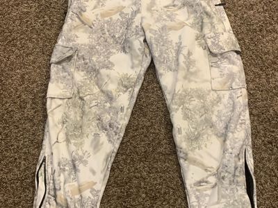 Guide’s Choice Snow Camo Fleece Cargo Pants size Xl