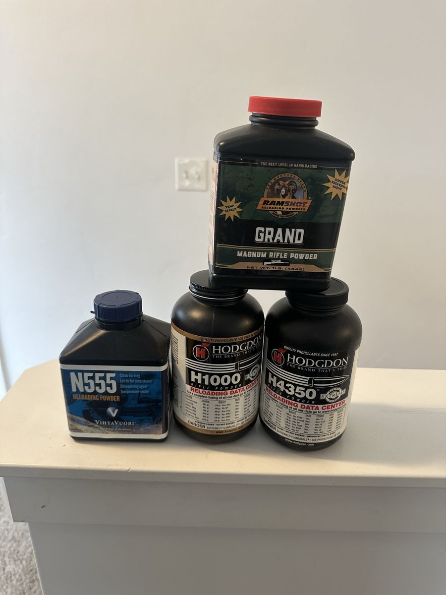 Reloading powder