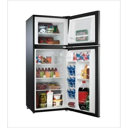 Galanz 4.6 Cu ft Two-Door Mini Fridge