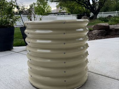 Land Guard Galvanized Raised Garden Bed