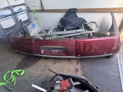 CADILLAC ESCALADE REAR BUMPER 2007-2014