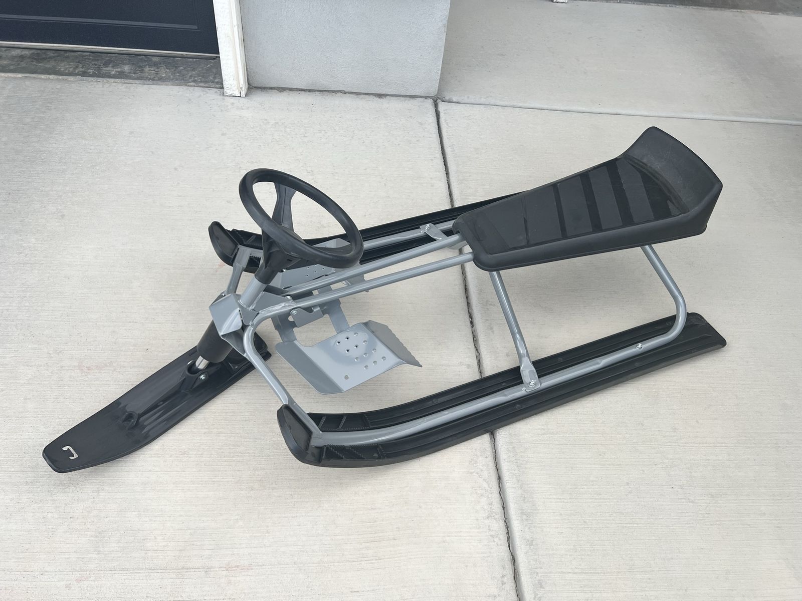 Guide Gear Snow Racer Sleds (2-Pack) - 1 Assembled, 1 NIB - 250lb Capacity