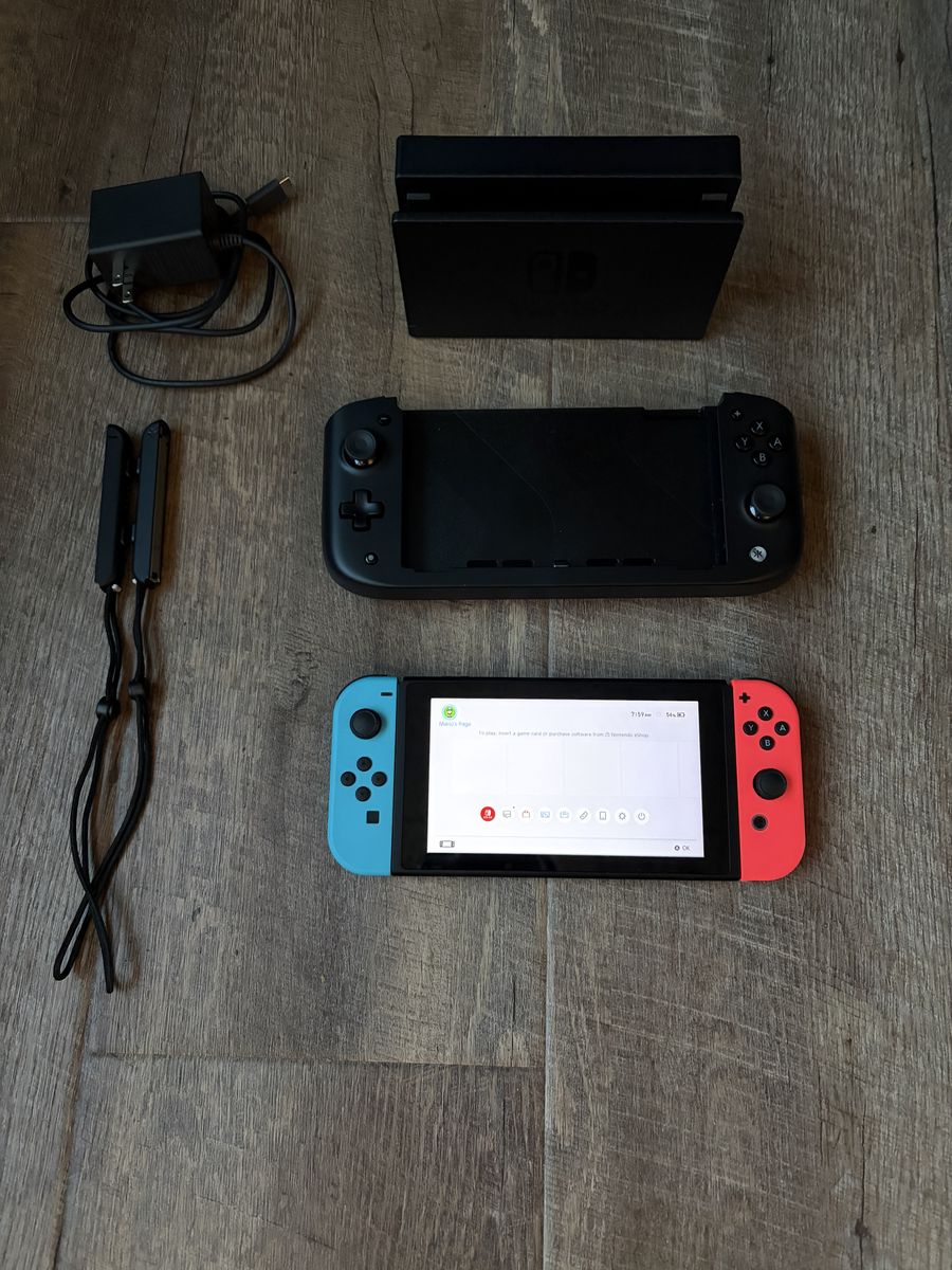 Nintendo Switch + accessories