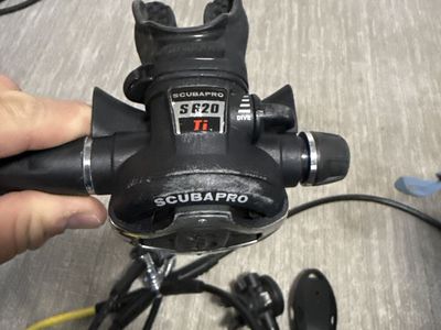 Scubapro MK25 EVO and S620ti regulator set